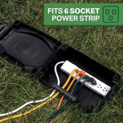 electric power chord box|waterproof outdoor cord box.